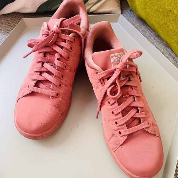 adidas Shoes - STAN SMITH quilted pink sneakers  size 7 1/2